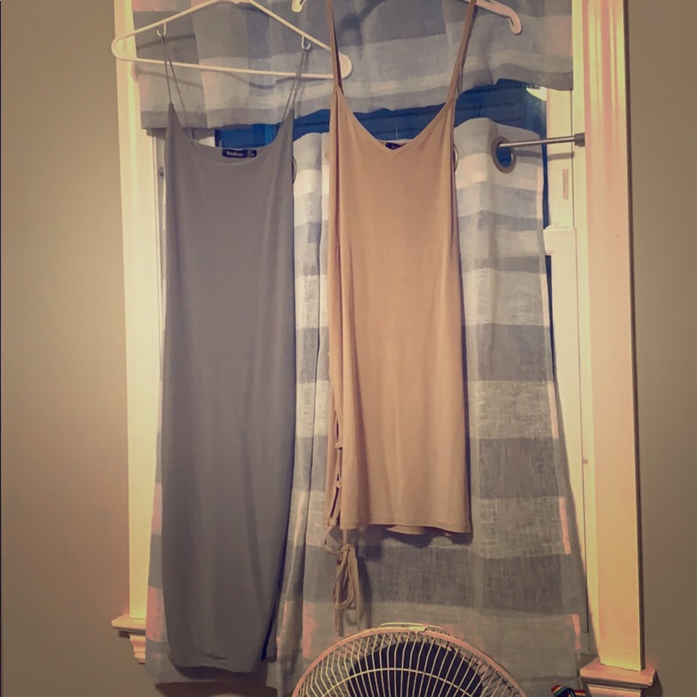 Two BOOHOO BodyCon Dresses